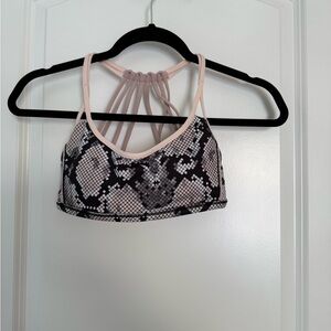 Lululemon Digital Snakeskin Sports Bra